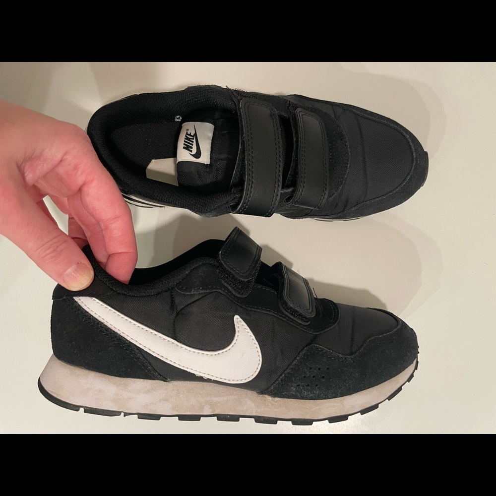 Nike sneakers with Velcro straps size 2.5